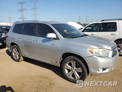 Czwarte zdjęcie samochodu z boku: 2008 TOYOTA HIGHLANDER LIMITED VIN:JTEES42A782016768 - miniatura