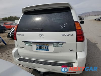Zdjęcie 6 z 13 samochodu: 2006 LEXUS GX 470 VIN:JTJBT20X760125608 - miniatura