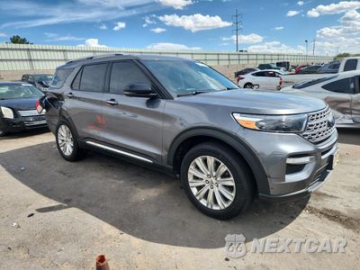 Czwarte zdjęcie samochodu z boku: 2022 FORD EXPLORER LIMITED VIN:1FMSK8FH8NGA60567 - miniatura