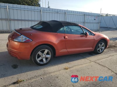 Trzecie zdjęcie samochodu z tyłu: 2009 MITSUBISHI ECLIPSE SPYDER GS VIN:4A3AL25F29E026360 - miniatura