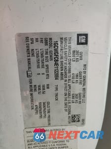 Zdjęcie 13 z 13 samochodu: 2014 CHEVROLET EXPRESS G2500 VIN:1GCWGFCB4E1122884 - miniatura