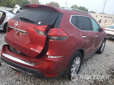 Trzecie zdjęcie samochodu z tyłu: 2018 NISSAN ROGUE S VIN:5N1AT2MV6JC777887 - miniatura