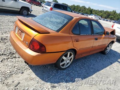 Trzecie zdjęcie samochodu z tyłu: 2004 NISSAN SENTRA SE-R SPEC V VIN:3N1AB51D04L733058 - miniatura