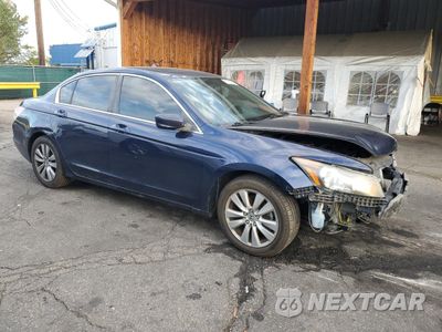Czwarte zdjęcie samochodu z boku: 2011 HONDA ACCORD EX VIN:1HGCP2F72BA115190 - miniatura