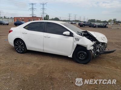 Czwarte zdjęcie samochodu z boku: 2018 TOYOTA COROLLA L VIN:2T1BURHE3JC077681 - miniatura
