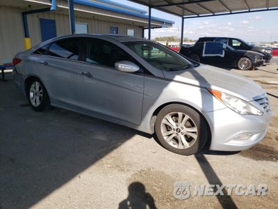 Czwarte zdjęcie samochodu z boku: 2011 HYUNDAI SONATA VIN:5NPEC4AC0BH002091 - miniatura