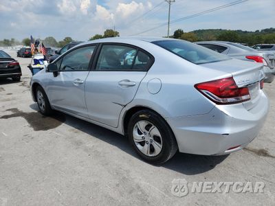 Drugie zdjęcie samochodu z przodu: 2015 HONDA CIVIC LX VIN:2HGFB2F53FH551807 - miniatura