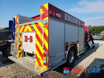 Czwarte zdjęcie samochodu z boku: 2024 INTERNATIONAL MV607 - TRUCKS PUMPER FIRE TRUCK VIN:3HAEUTARXRL757900 - miniatura