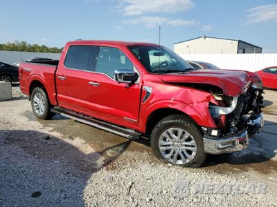 Czwarte zdjęcie samochodu z boku: 2024 FORD F150 LARIAT VIN:1FTFW5LD2RFB13057 - miniatura