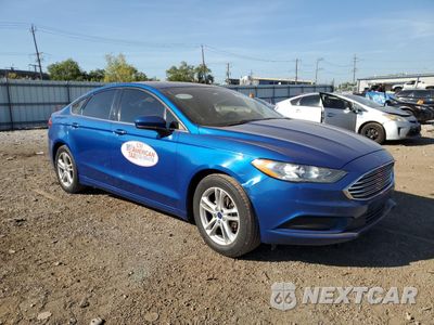 Czwarte zdjęcie samochodu z boku: 2018 FORD FUSION SE VIN:3FA6P0HD6JR171162 - miniatura