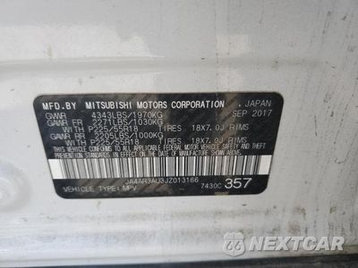 Zdjęcie 12 z 12 samochodu: 2018 MITSUBISHI OUTLANDER SPORT ES VIN:JA4AR3AU3JZ013166 - miniatura