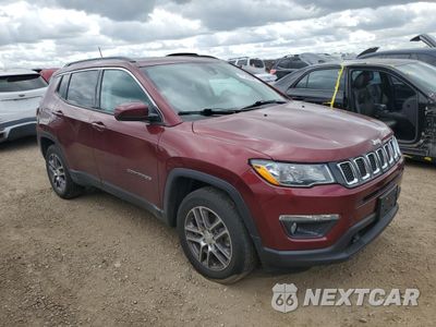 Czwarte zdjęcie samochodu z boku: 2020 JEEP COMPASS LATITUDE VIN:3C4NJDBB2LT255412 - miniatura