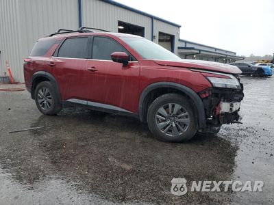 Czwarte zdjęcie samochodu z boku: 2022 NISSAN PATHFINDER SV VIN:5N1DR3BC2NC261020 - miniatura