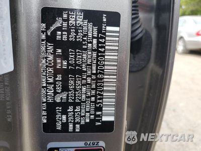 Zdjęcie 14 z 14 samochodu: 2013 HYUNDAI SANTA FE SPORT VIN:5XYZU3LB7DG014147 - miniatura