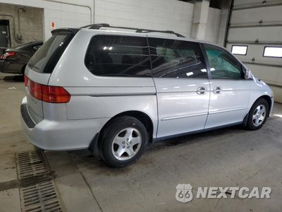 Trzecie zdjęcie samochodu z tyłu: 2001 HONDA ODYSSEY EX VIN:2HKRL18641H608279 - miniatura