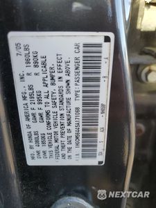 Zdjęcie 13 z 15 samochodu: 2005 HONDA ACCORD LX VIN:1HGCM56445A171068 - miniatura
