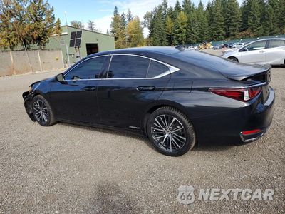 Drugie zdjęcie samochodu z przodu: 2022 LEXUS ES 300H BASE VIN:58ADA1C17NU021411 - miniatura