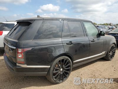 Trzecie zdjęcie samochodu z tyłu: 2016 LAND ROVER RANGE ROVER HSE VIN:SALGS2VF2GA278395 - miniatura