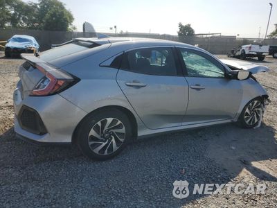 Trzecie zdjęcie samochodu z tyłu: 2017 HONDA CIVIC LX VIN:SHHFK7H26HU407478 - miniatura
