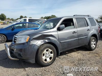 2013 HONDA PILOT LX 5FNYF4H24DB015395 - główne zdjęcie licytacji z USA - miniatura