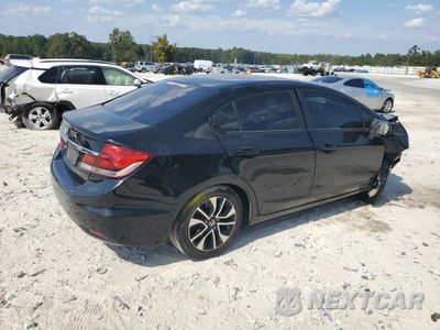 Trzecie zdjęcie samochodu z tyłu: 2014 HONDA CIVIC EX VIN:19XFB2F83EE252563 - miniatura