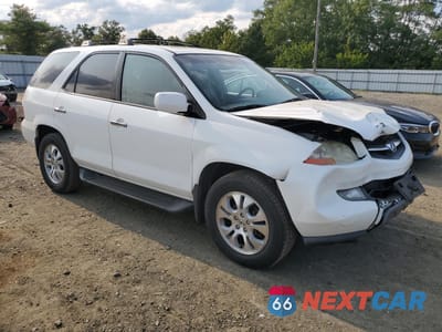 Czwarte zdjęcie samochodu z boku: 2003 ACURA MDX TOURING VIN:2HNYD18613H514486 - miniatura