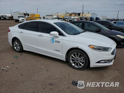 Czwarte zdjęcie samochodu z boku: 2017 FORD FUSION SE HYBRID VIN:3FA6P0LU6HR409142 - miniatura