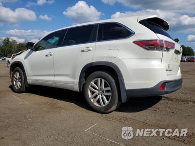 Drugie zdjęcie samochodu z przodu: 2015 TOYOTA HIGHLANDER LE VIN:5TDBKRFH3FS188796 - miniatura