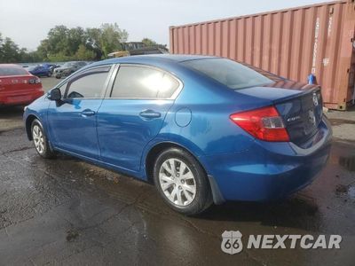 Drugie zdjęcie samochodu z przodu: 2012 HONDA CIVIC LX VIN:2HGFB2F5XCH537530 - miniatura