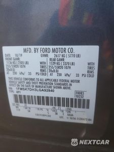 Zdjęcie 13 z 13 samochodu: 2020 FORD EXPLORER XLT VIN:1FMSK7DH3LGA92840 - miniatura