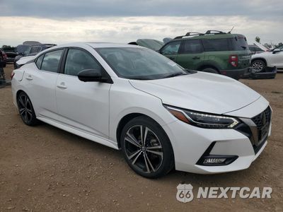Czwarte zdjęcie samochodu z boku: 2022 NISSAN SENTRA SR VIN:3N1AB8DV5NY218843 - miniatura