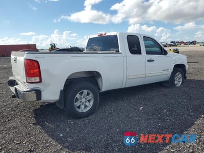 Trzecie zdjęcie samochodu z tyłu: 2013 GMC SIERRA C1500 SLE VIN:1GTR1VE07DZ387092 - miniatura