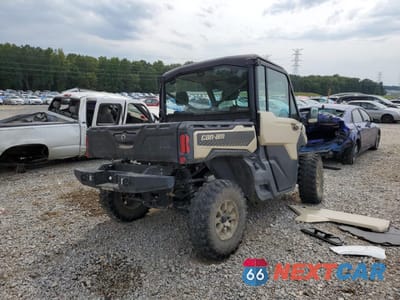 Czwarte zdjęcie samochodu z boku: 2018 CAN-AM DEFENDER LIMITED CAB HD10 VIN:3JBUVAX40PK001253 - miniatura