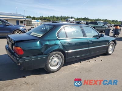 Trzecie zdjęcie samochodu z tyłu: 1997 BMW 750 IL VIN:WBAGK2329VDH68142 - miniatura