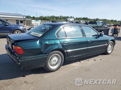 Trzecie zdjęcie samochodu z tyłu: 1997 BMW 750 IL VIN:WBAGK2329VDH68142 - miniatura