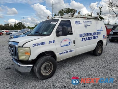 2008 FORD ECONOLINE E250 VAN 1FTNE24W58DB12122 - główne zdjęcie licytacji z USA - miniatura