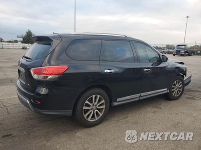 Trzecie zdjęcie samochodu z tyłu: 2014 NISSAN PATHFINDER S VIN:5N1AR2MN8EC610127 - miniatura