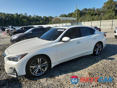 2021 INFINITI Q50 SIGNATURE EDITION JN1EV7CP3MM706583 - główne zdjęcie licytacji z USA - miniatura