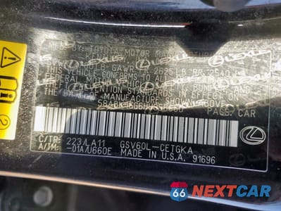 Zdjęcie 12 z 15 samochodu: 2017 LEXUS ES 350 VIN:58ABK1GG6HU056660 - miniatura