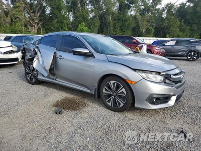 Czwarte zdjęcie samochodu z boku: 2016 HONDA CIVIC EXL VIN:19XFC1F70GE044187 - miniatura