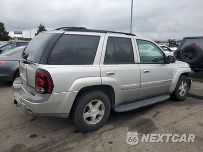 Trzecie zdjęcie samochodu z tyłu: 2004 CHEVROLET TRAILBLAZER LS VIN:1GNDT13S342141433 - miniatura