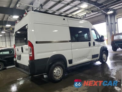 Trzecie zdjęcie samochodu z tyłu: 2023 RAM PROMASTER 1500 1500 HIGH VIN:3C6LRVBG8PE540408 - miniatura
