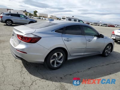 Trzecie zdjęcie samochodu z tyłu: 2019 HONDA INSIGHT EX VIN:19XZE4F54KE019812 - miniatura