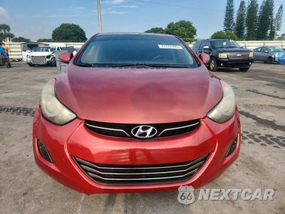 Piąte zdjęcie samochodu w środku: 2012 HYUNDAI ELANTRA GLS VIN:KMHDH4AE4CU490107 - miniatura