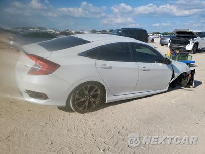 Trzecie zdjęcie samochodu z tyłu: 2021 HONDA CIVIC SPORT VIN:2HGFC2F89MH502700 - miniatura