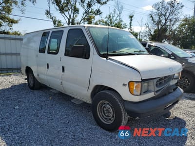 Czwarte zdjęcie samochodu z boku: 2002 FORD ECONOLINE E150 VAN VIN:1FTRE14W42HB30199 - miniatura
