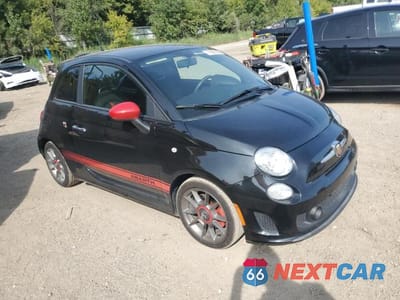 Czwarte zdjęcie samochodu z boku: 2012 FIAT 500 ABARTH VIN:3C3CFFFHXCT337234 - miniatura