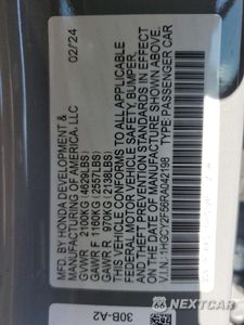 Zdjęcie 12 z 12 samochodu: 2024 HONDA ACCORD HYBRID SPORT VIN:1HGCY2F56RA042198 - miniatura