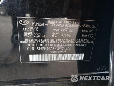 Zdjęcie 13 z 16 samochodu: 2018 HYUNDAI SONATA SPORT VIN:5NPE34AF3JH724373 - miniatura