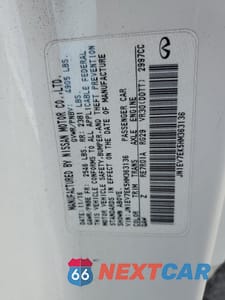 Zdjęcie 12 z 12 samochodu: 2017 INFINITI Q60 PREMIUM VIN:JN1EV7EK5HM363136 - miniatura